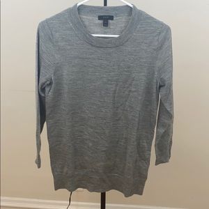 J Crew gray sweater